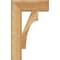 Ekena Millwork Westlake Block Rough Sawn Bracket, Western Red Cedar, 4"W x 14"D x 22"H BKT04X14X22WTL05RWR - alternate 3